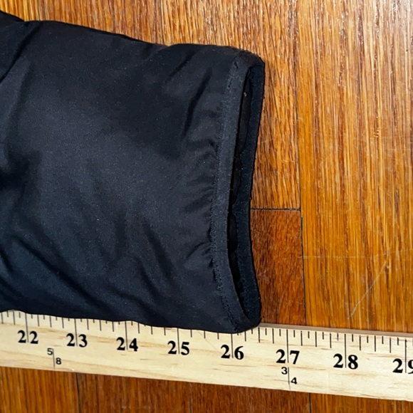 J Crew waterfowl feathers down jacket black puffer coat hooded size small - Picture 6 of 12